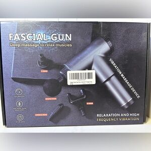 Fascial gun new in box. Deep massaging gun. Never used